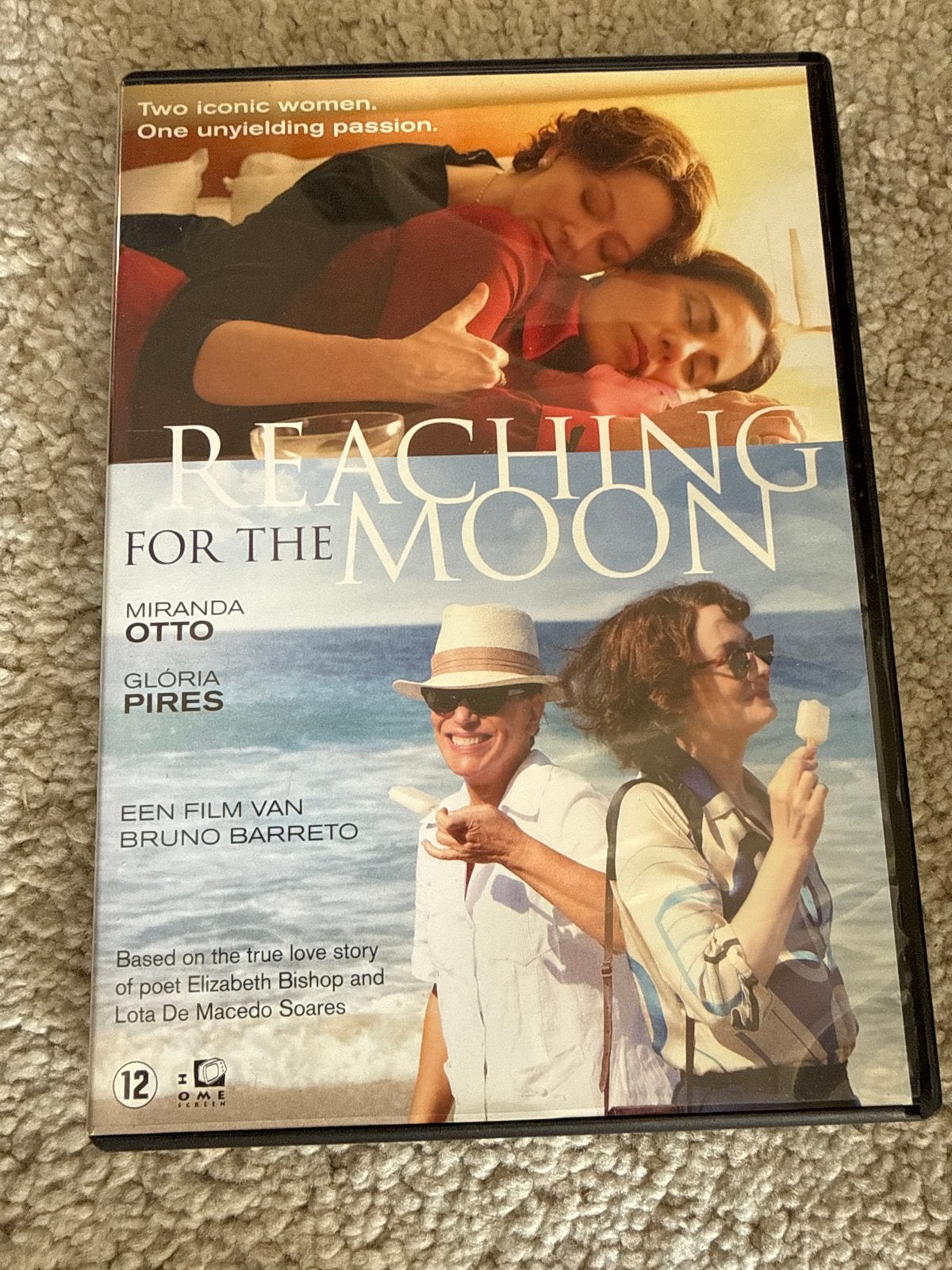 Reaching for the Moon DVD - Waargebeurd Drama, Cd's en Dvd's, Dvd's | Filmhuis, Gebruikt, Vanaf 12 jaar, Ophalen of Verzenden