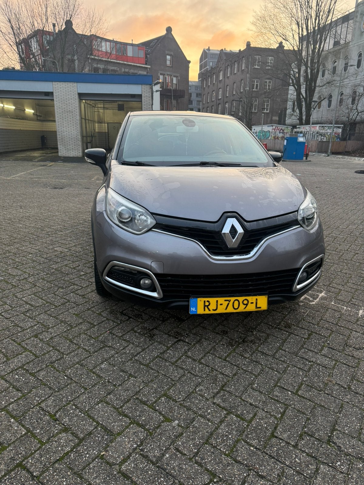 Renault Captur 1.2 TCE 120 EDC 2013 Grijs, Auto's, Renault, Stof, 625 kg, 4 cilinders, SUV of Terreinwagen