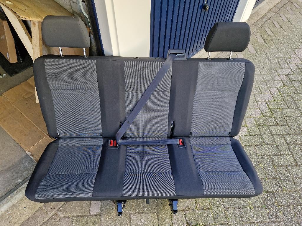Achterbank als nieuw volkswagen transporter T6 (past in T5), Auto-onderdelen, Ophalen, Gebruikt, Volkswagen