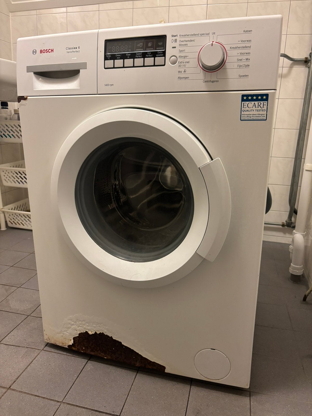 Werkt voledig maar roestig, Ophalen, 1200 tot 1600 toeren, Gebruikt, Minder dan 85 cm
