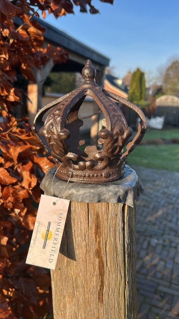 gietijzeren kroon, Ophalen of Verzenden, Nieuw, Metaal, Overige typen