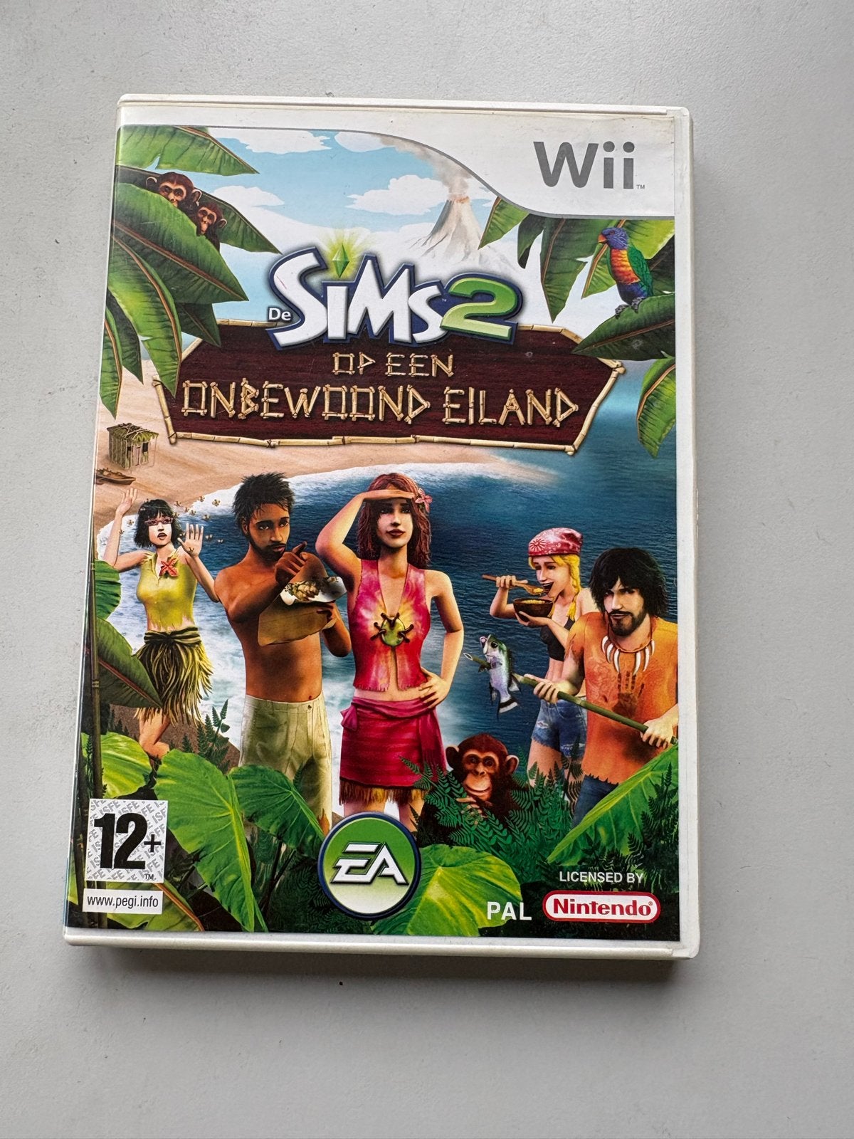 De Sims 2 Op Een Onbewoond Eiland - Wii, spel, nintendo, Verzenden, 1 speler, Zo goed als nieuw, Vanaf 12 jaar