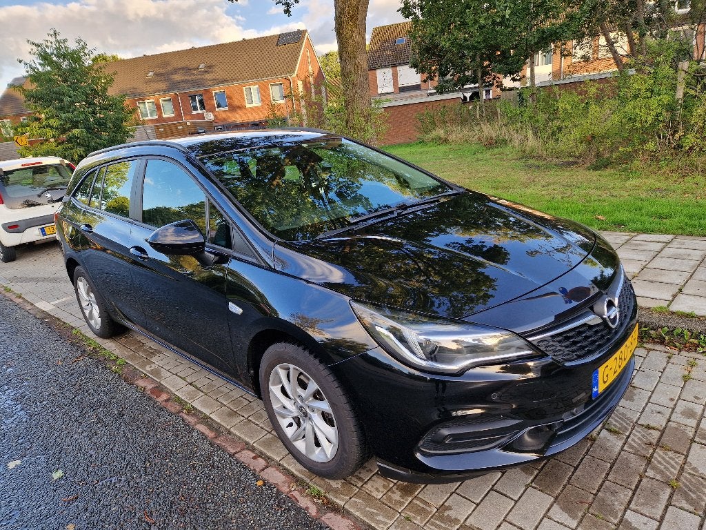 Opel Astra 1.2 Turbo 110pk Start/stop 2019 Zwart, Auto's, Opel, Voorwielaandrijving, 1199 cc, Zwart, Origineel Nederlands