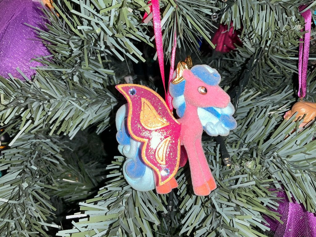 kerstboom hanger - ornament - soort little pony, Ophalen of Verzenden