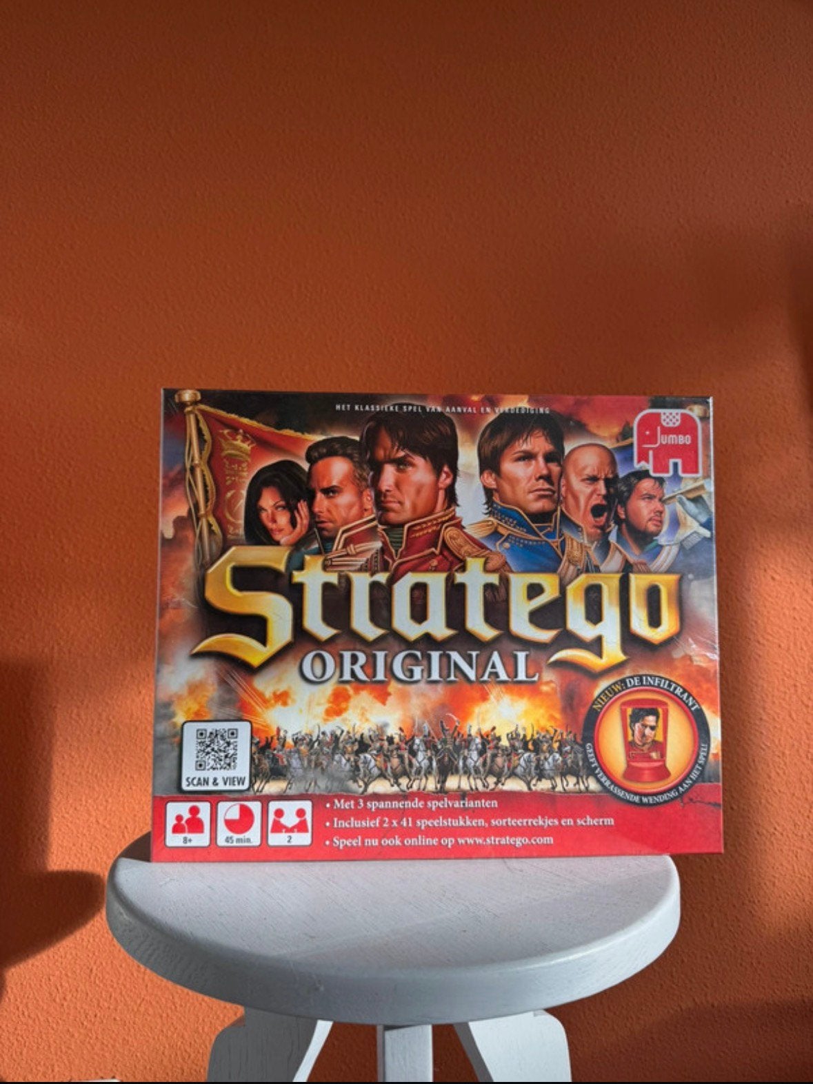 Stratego bordspel NIEUW in verpakking, Ophalen of Verzenden, Zo goed als nieuw