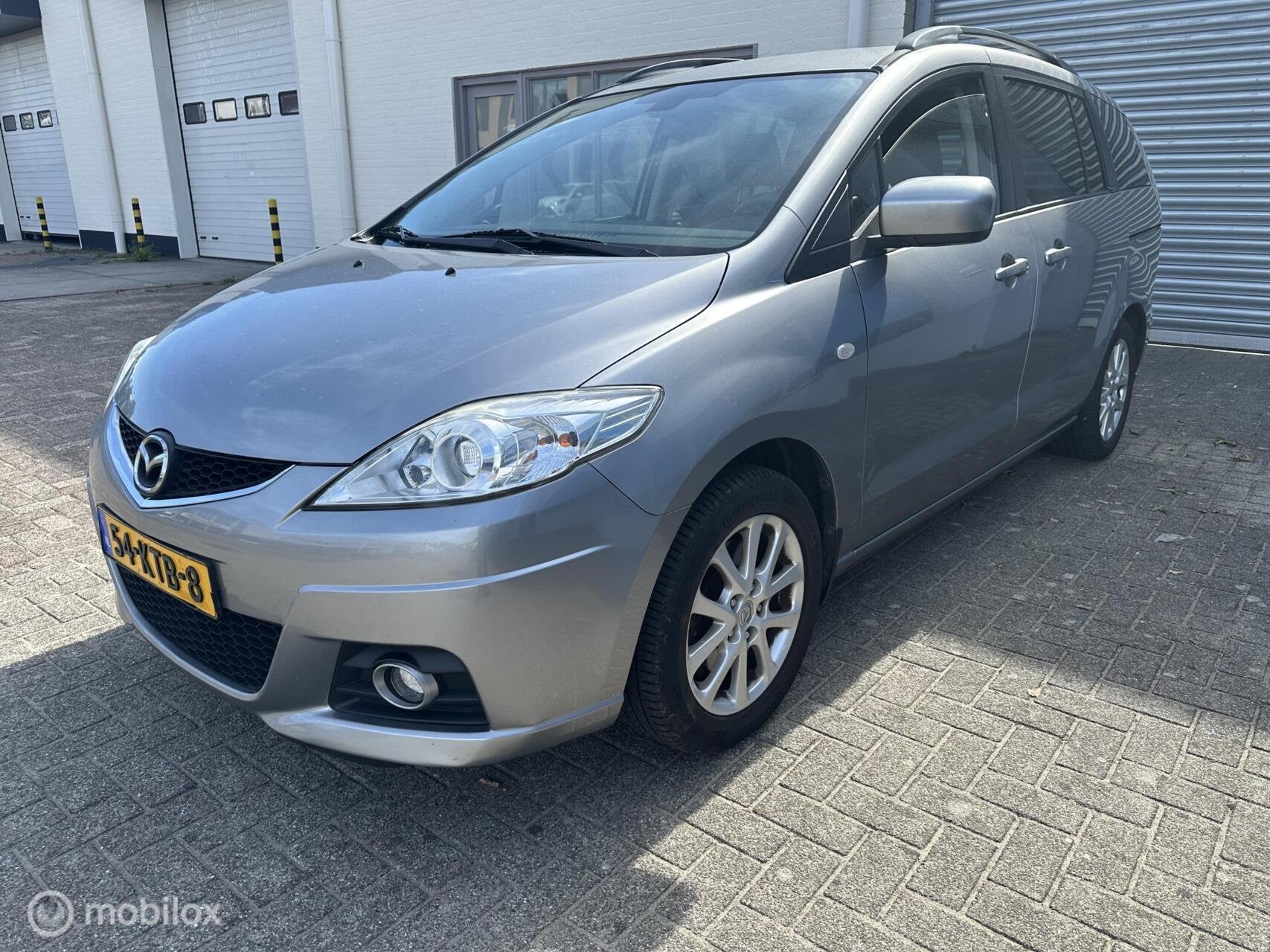 Mazda 5 2.0 Katano, Auto's, 145 pk, Stof, Gebruikt, Zwart