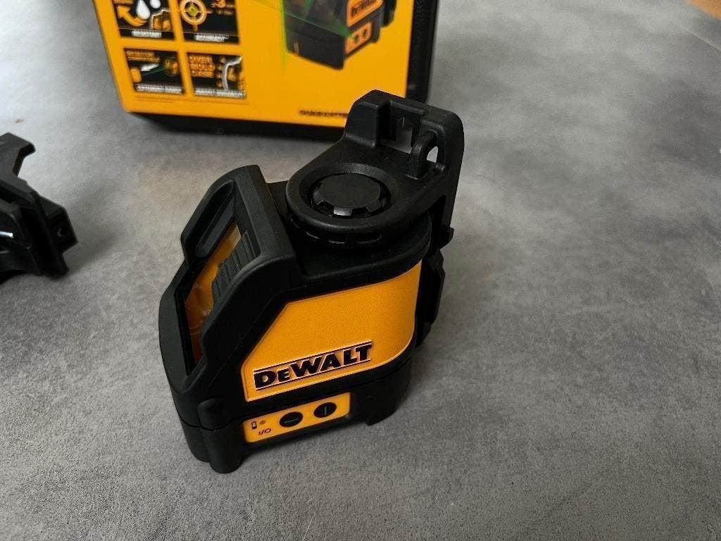 DEWALT DW088CG KRUISLIJNLASER GROEN ZELFNIVELLERENDE LASER, Ophalen of Verzenden, Nieuw, Overige meters