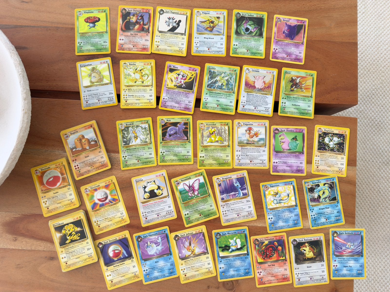 Diverse holographic Pokémonkaarten, Ophalen of Verzenden, Zo goed als nieuw, Meerdere kaarten