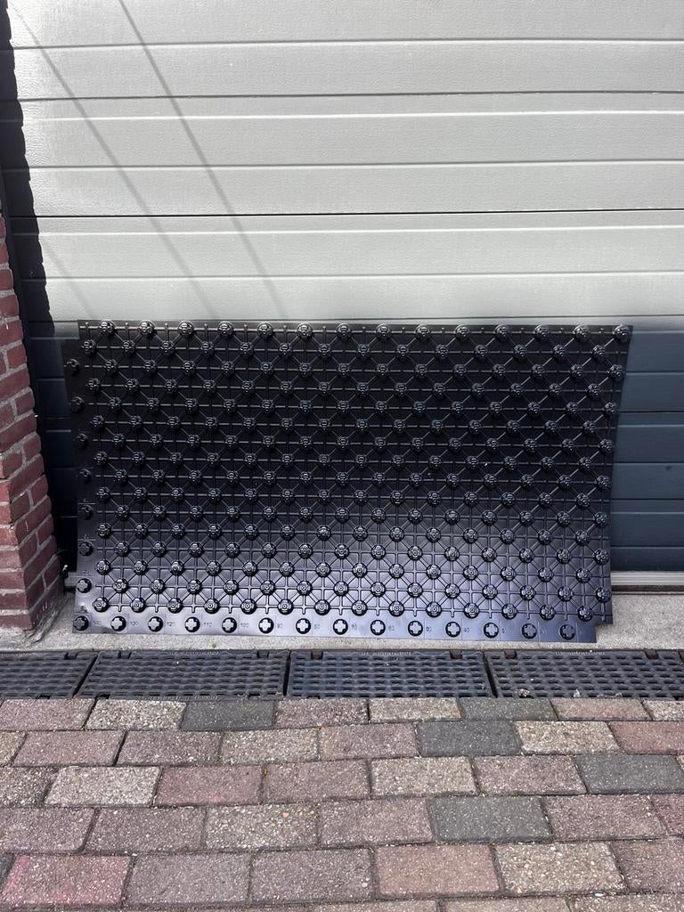 Noppenplaten en slang vloerverwarming, Ophalen, 30 tot 80 cm, Overige typen, Nieuw
