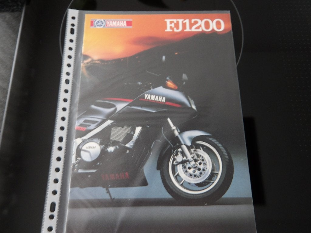 Yamaha FJ1200 Brochure / Folder, Motoren, Ophalen of Verzenden, Yamaha