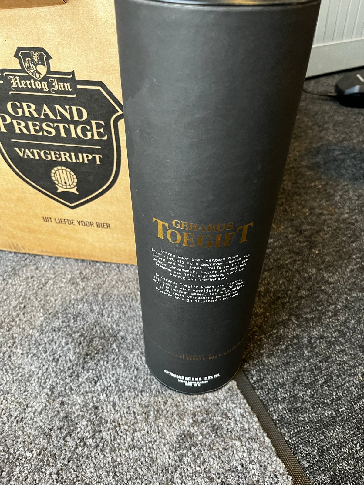 Hertog jan Gerards toegift, Ophalen of Verzenden, Zo goed als nieuw, Flesje(s), Hertog Jan