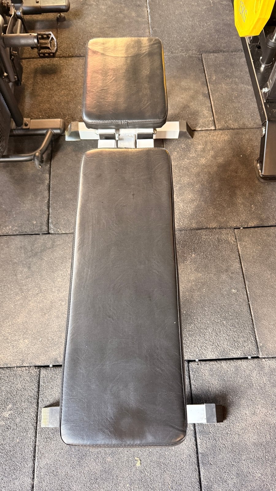 Verstelbaar Fitnessbankje voor Thuisgym, Sport en Fitness, Fitnessmaterialen, Ophalen, Gebruikt, Borst, Fitnessbank