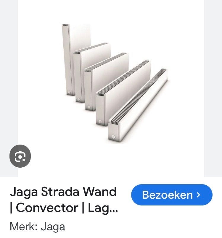 Jaga Strada radiator verwarming - Nieuw in doos, Minder dan 30 cm, Hoog rendement (Hr), Radiator, Nieuw