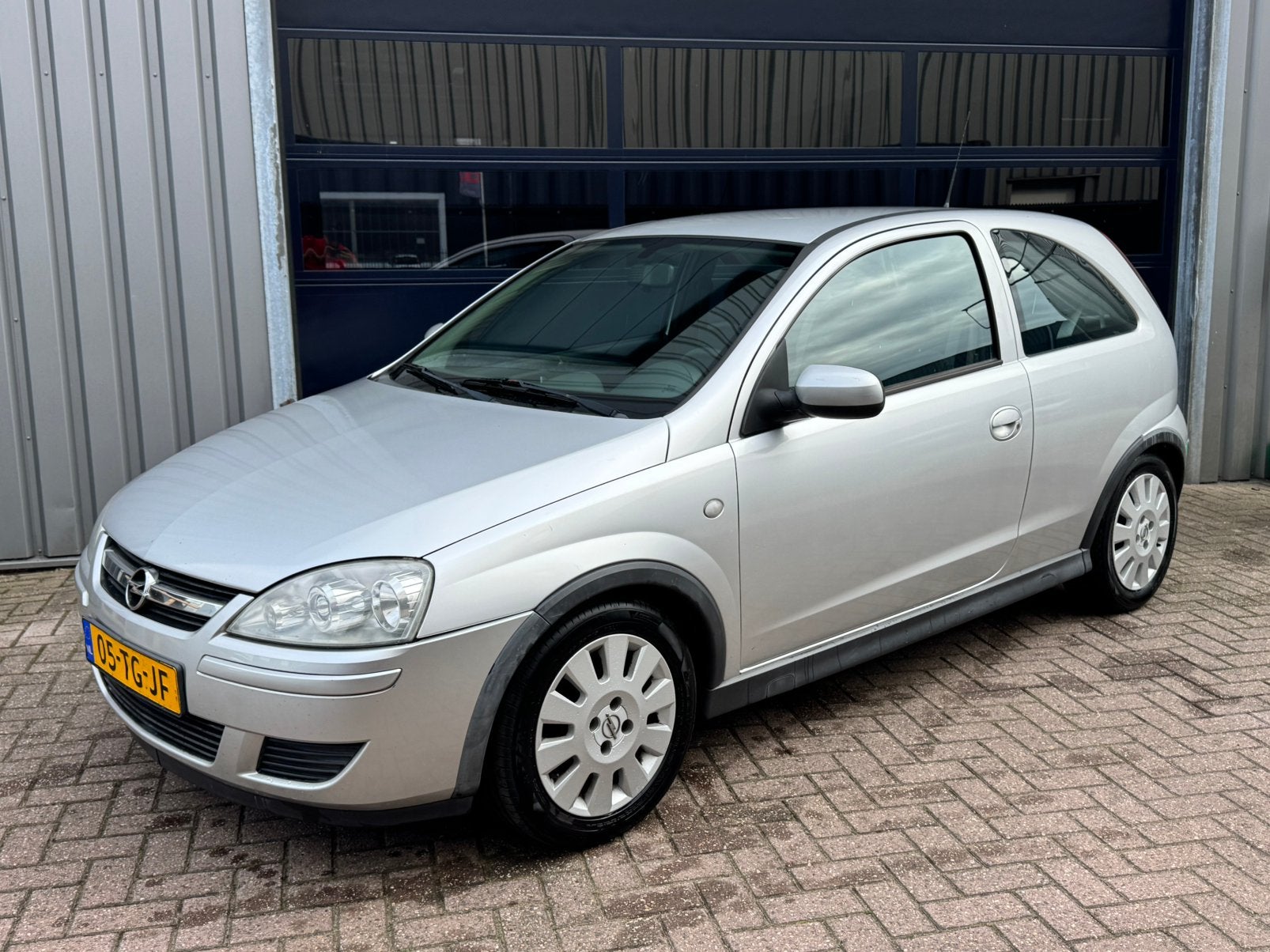 Opel Corsa 1.2 Twinsport  – Nieuwe APK – Airco, Auto's, Zwart, 4 cilinders, 1229 cc, Bedrijf