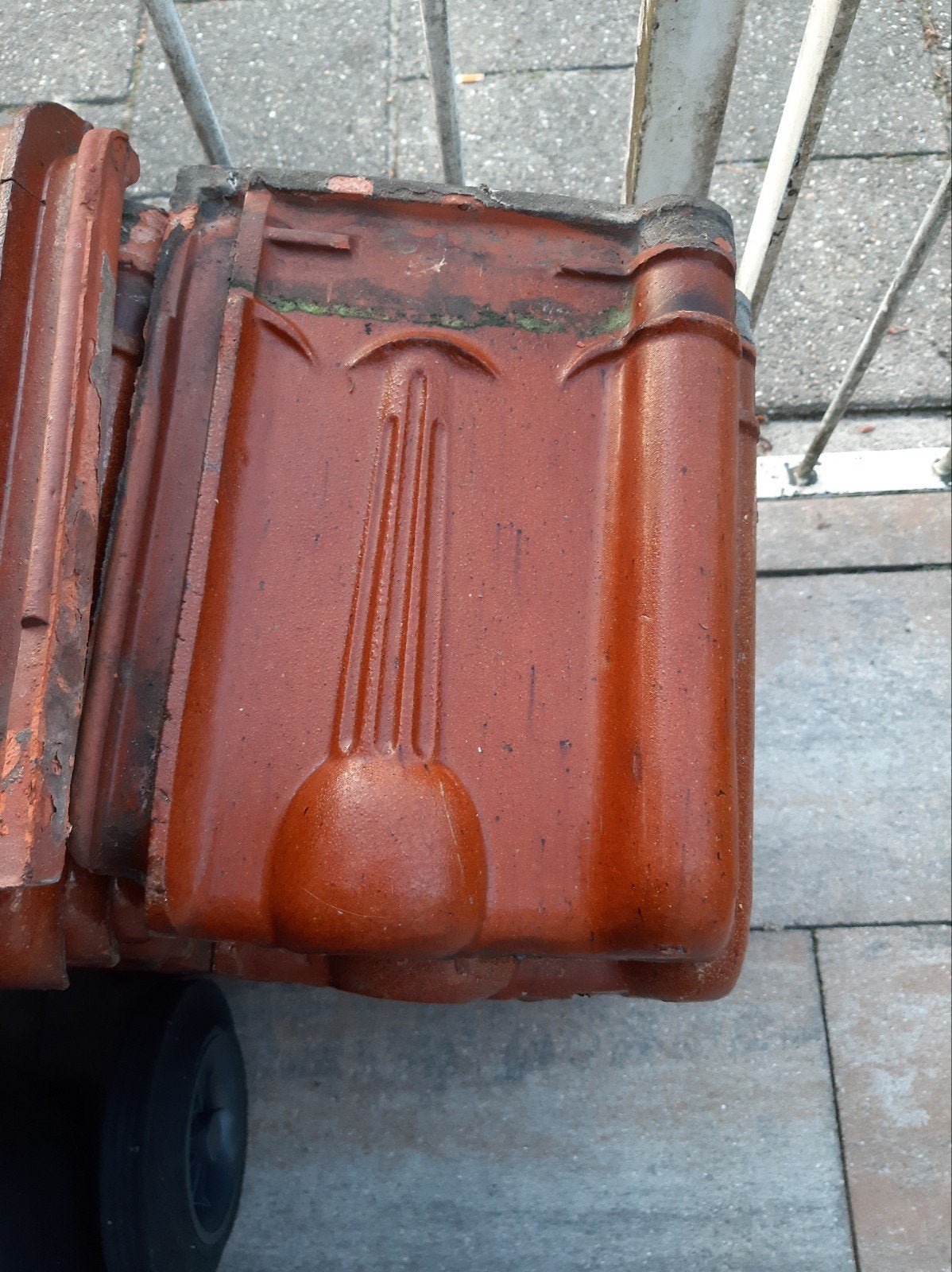 kruisdakpannen, Ophalen, Gebruikt, Minder dan 5 m², Dakpannen