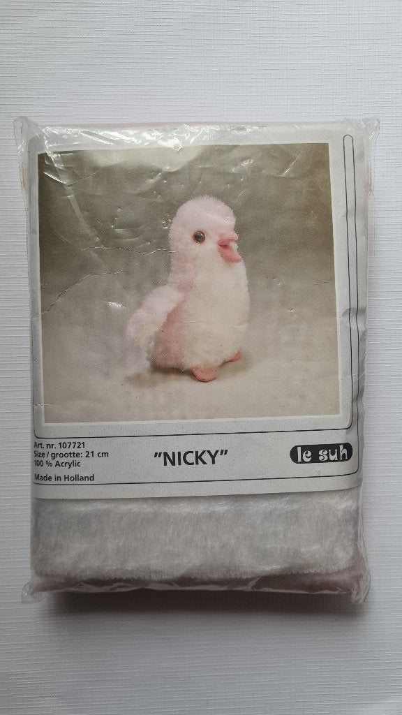 Eendje Nicky om zelf een knuffel te maken pakketje - Nieuw, Ophalen, Overige typen, Dieren, Nieuw