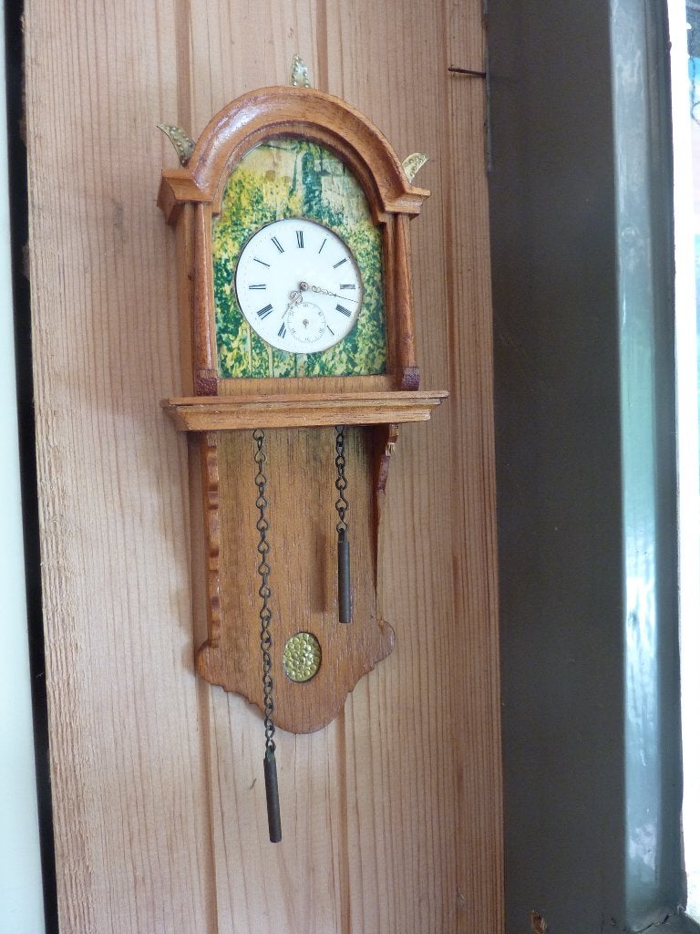 Zakhorloge houder. Mini-klok, Ophalen of Verzenden, Staal, Overige merken
