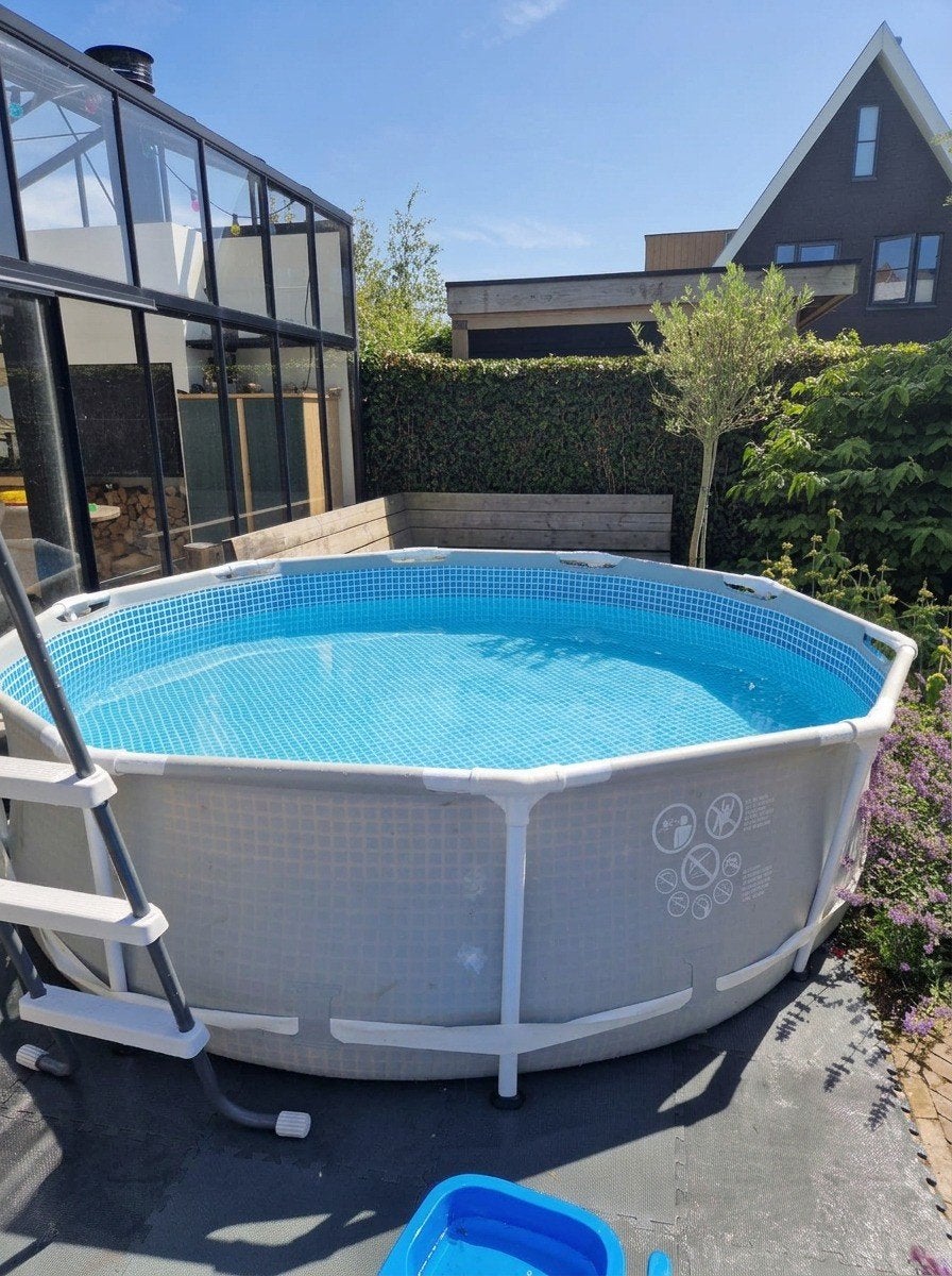 Imtex zwembadje 305 cm, Tuin en Terras, Zwembaden, Ophalen, Gebruikt, Minder dan 80 cm, Rond