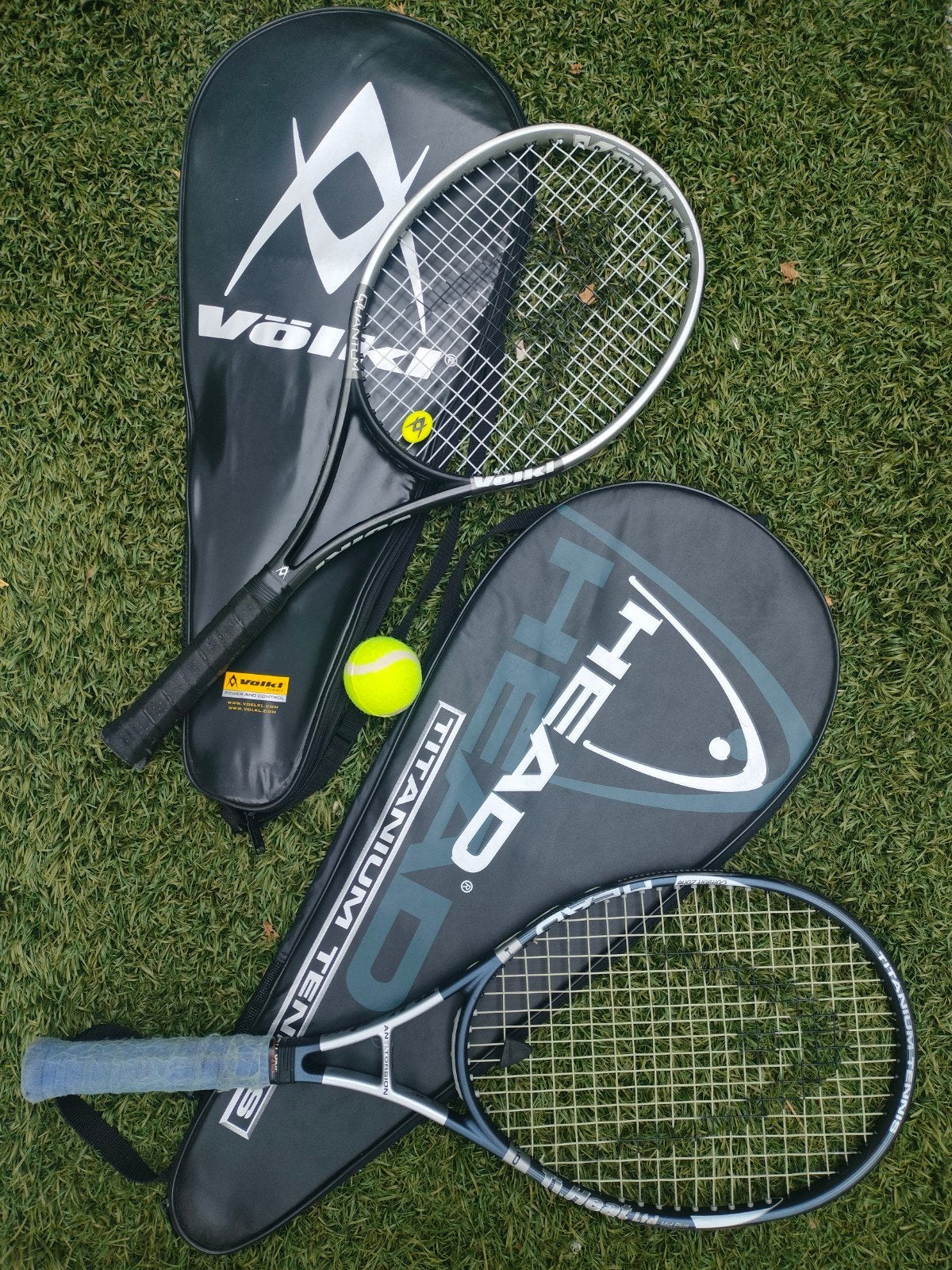 Head Titanium Heat Ltd mid plus L3, Sport en Fitness, Tennis, Ophalen of Verzenden, Zo goed als nieuw, Head, Racket