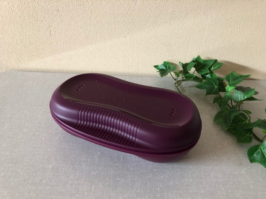 NIEUWE omeletmaker van TUPPERWARE met beschrijving omelet, Schaal, Paars, Nieuw, Ophalen of Verzenden