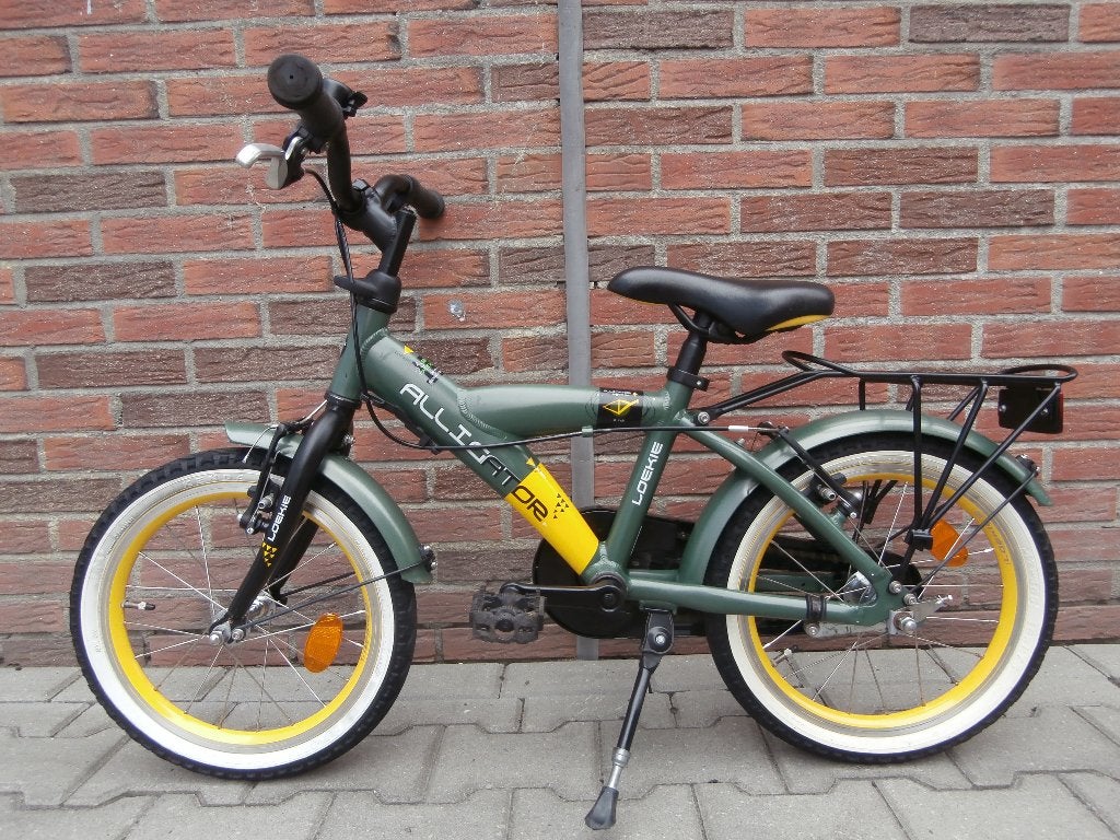 Zeer mooie Loekie Alligator 16 inch jongensfiets, Ophalen, Terugtraprem, Loekie, 16 tot 20 inch