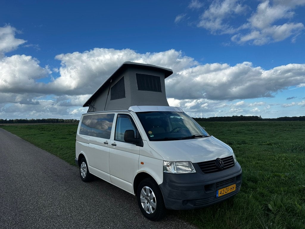 Volkswagen T5 Camperbus 1.9 TDI (2008) L1, Hefdak, Buscamper of Camperbus, Volkswagen, Tot en met 2