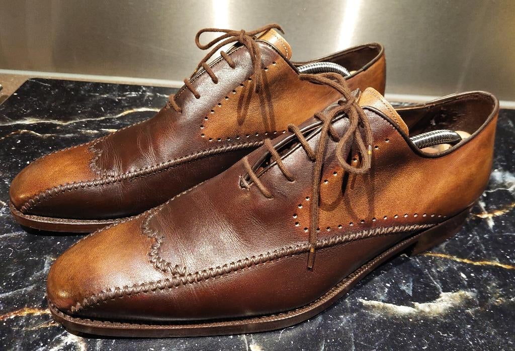 Harris herenschoenen maat 8,5, Kleding | Heren, Schoenen, Harris, Bruin, Ophalen of Verzenden, Zo goed als nieuw