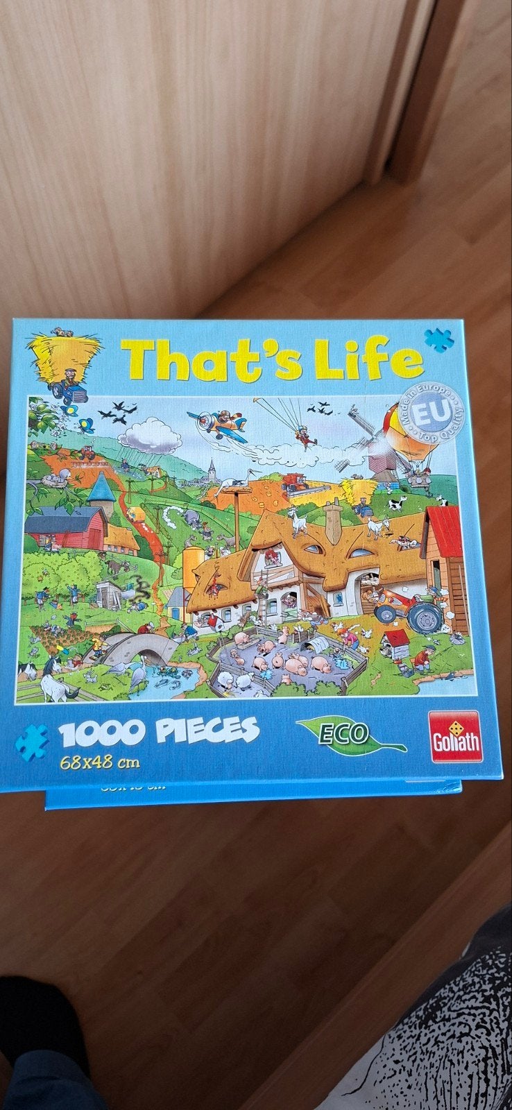 Goliath That's Life Legpuzzel 1000 stukjes, Ophalen of Verzenden, 500 t/m 1500 stukjes, Gebruikt, Legpuzzel