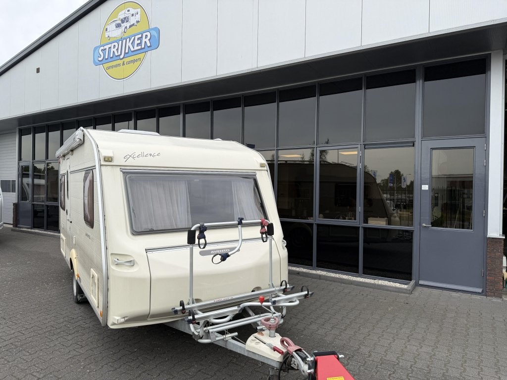 Avento Excellence 445 TF Fransbed + Zit Mover Luifel BJ2004, Caravans en Kamperen, Caravans, Avento, Bedrijf, Treinzit, 4 tot 5 meter