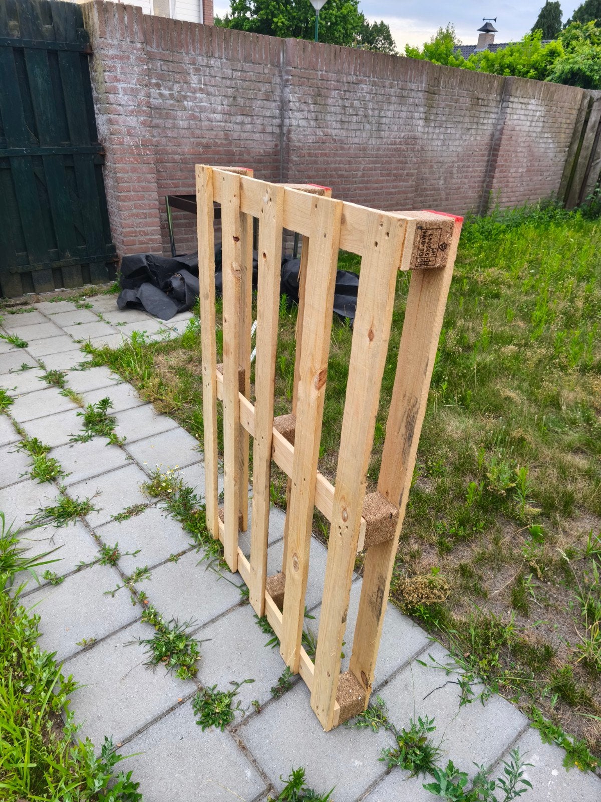 Gratis - Pallet 82x120cm goede staat ISPM 15 gecertificeerd, Ophalen, Zo goed als nieuw