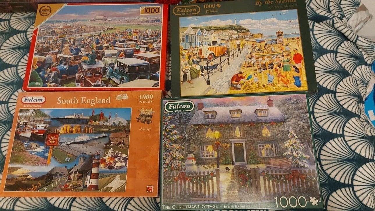 3 falcon puzzels, Ophalen of Verzenden, 500 t/m 1500 stukjes, Nieuw