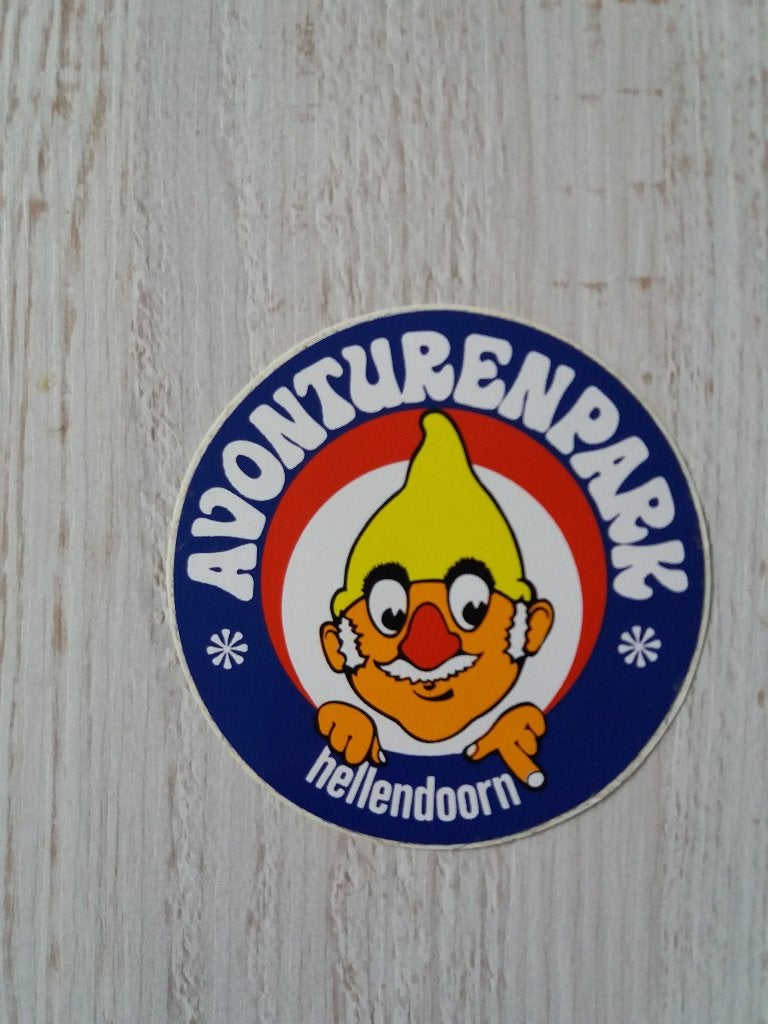 sticker AVONTURENPARK hellendoorn, Verzamelen, Ophalen of Verzenden, Zo goed als nieuw, Bedrijf of Vereniging