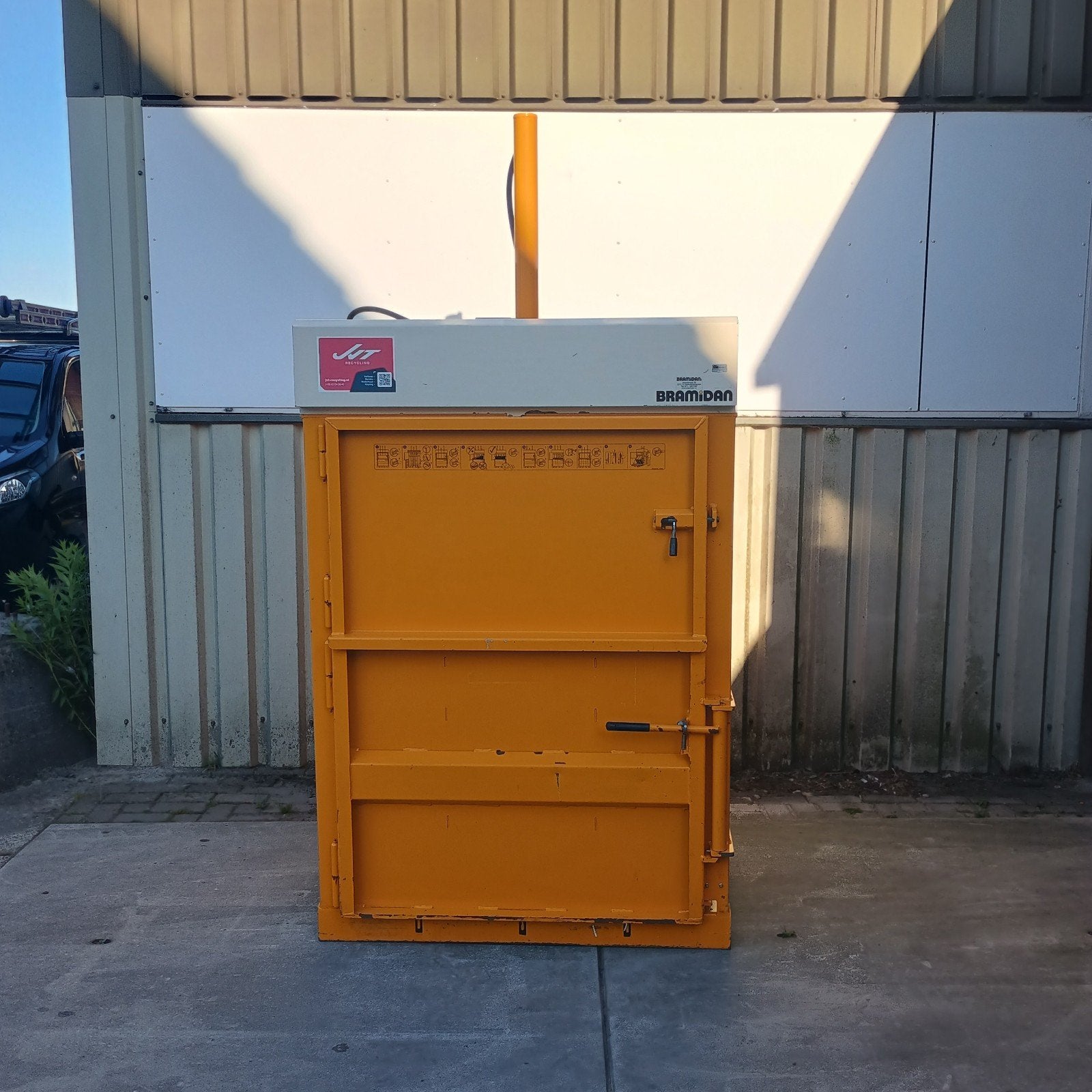 Bramidan b4 wide | papierpers | balenpers | kartonpers | 4T, Doe-het-zelf en Verbouw, Ophalen of Verzenden
