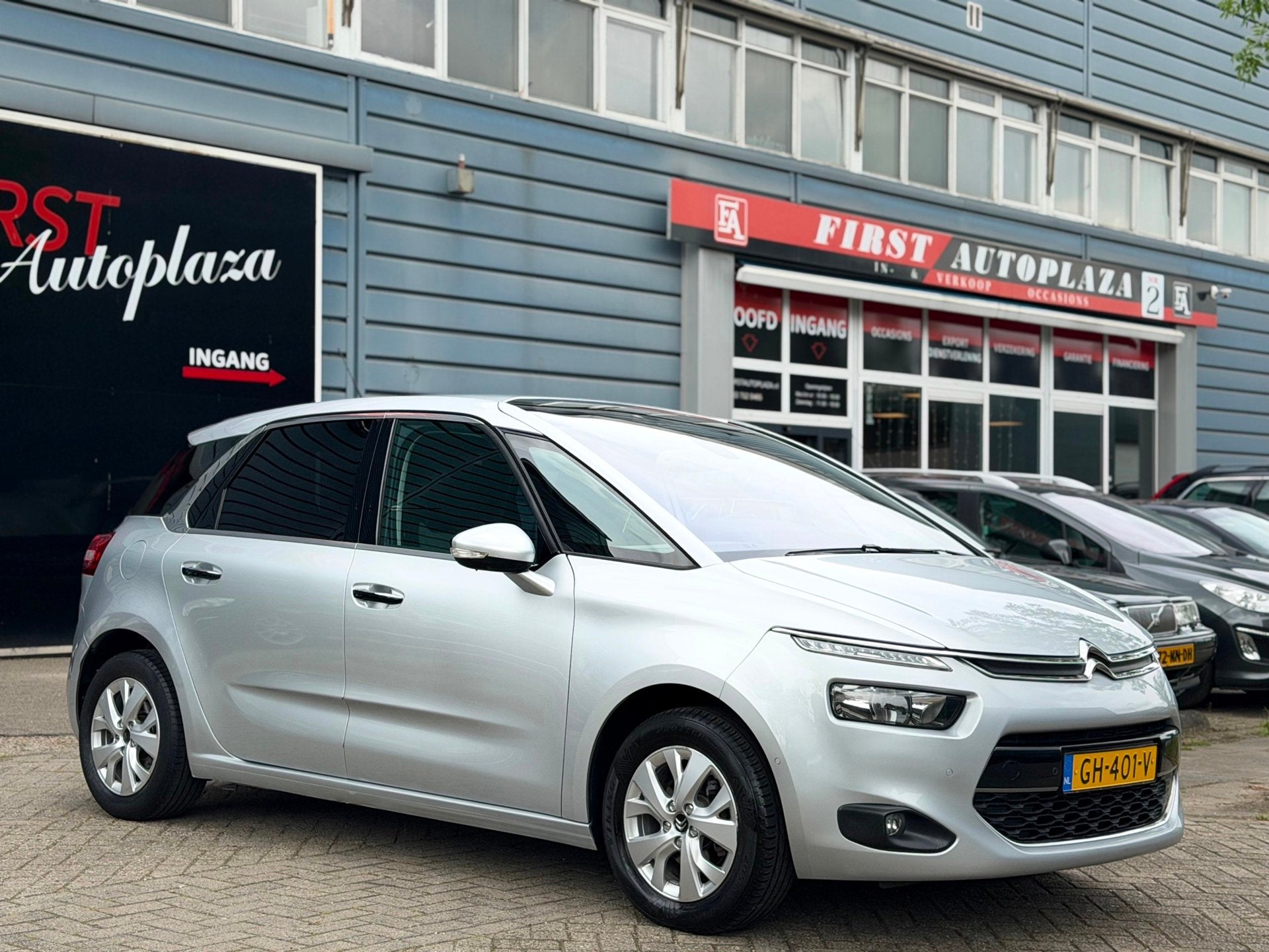 Citroen C4 Picasso 1.6 VTi Tendance KEYLESS/STOELVERW/DODEHO, Stof, Gebruikt, Zwart, 4 cilinders