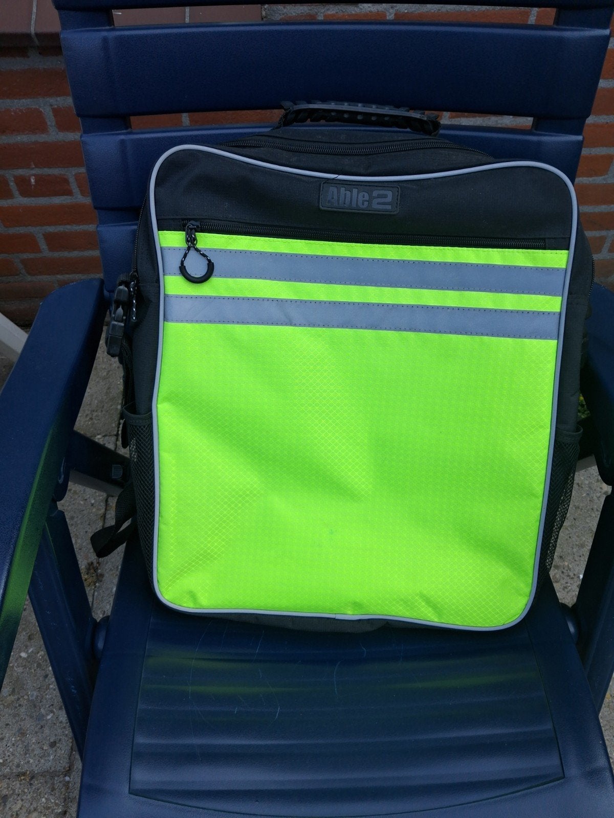 Able 2 rugzak met reflecterende strepen, Ophalen of Verzenden, Gebruikt, 25 tot 40 cm, Overige merken