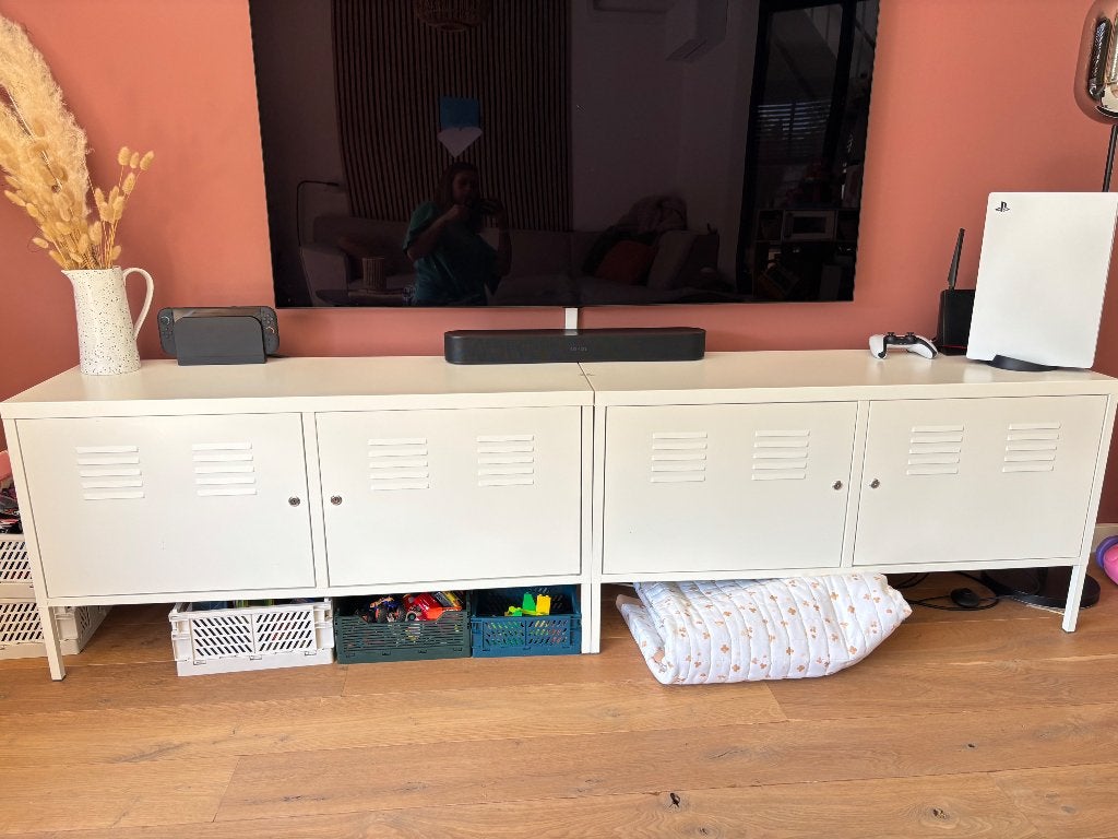2x IKEA PS Lockerkast wit – set van 2 –, Huis en Inrichting, Kasten | Lockerkasten, Ophalen, Gebruikt