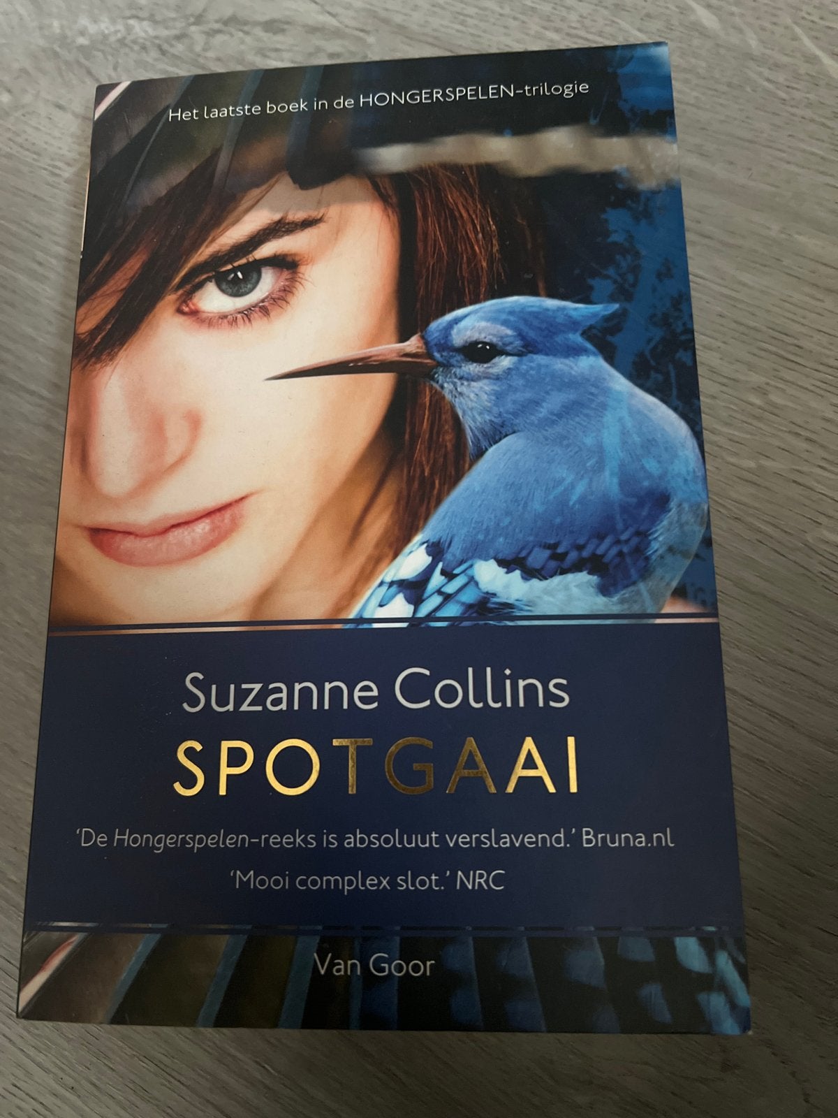 Spotgaai - Het laatste boek in de Hongerspelen-trilogie, Ophalen of Verzenden, Zo goed als nieuw