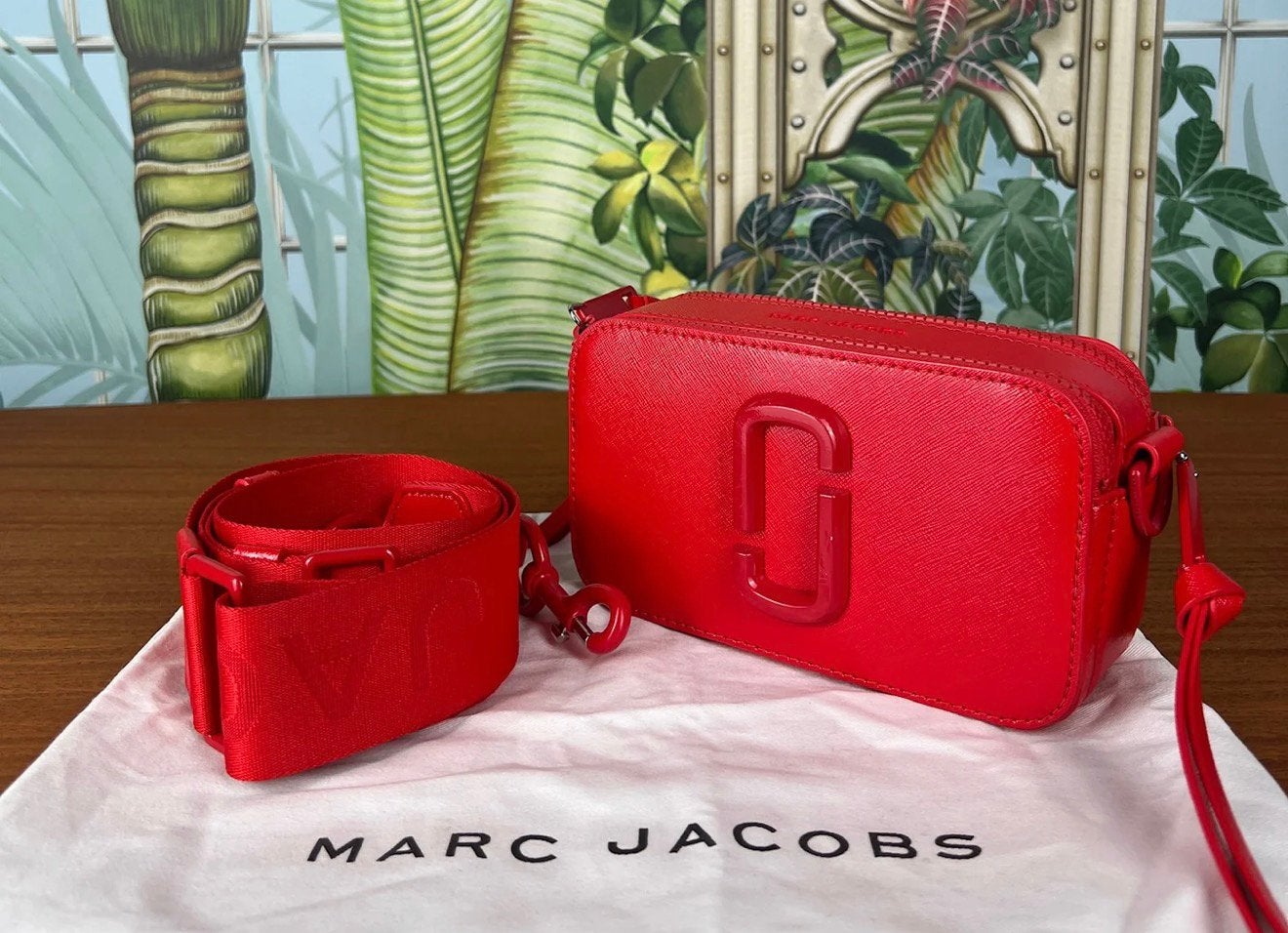 Marc jacobs, Ophalen of Verzenden, Nieuw, Rood, Schoudertasje
