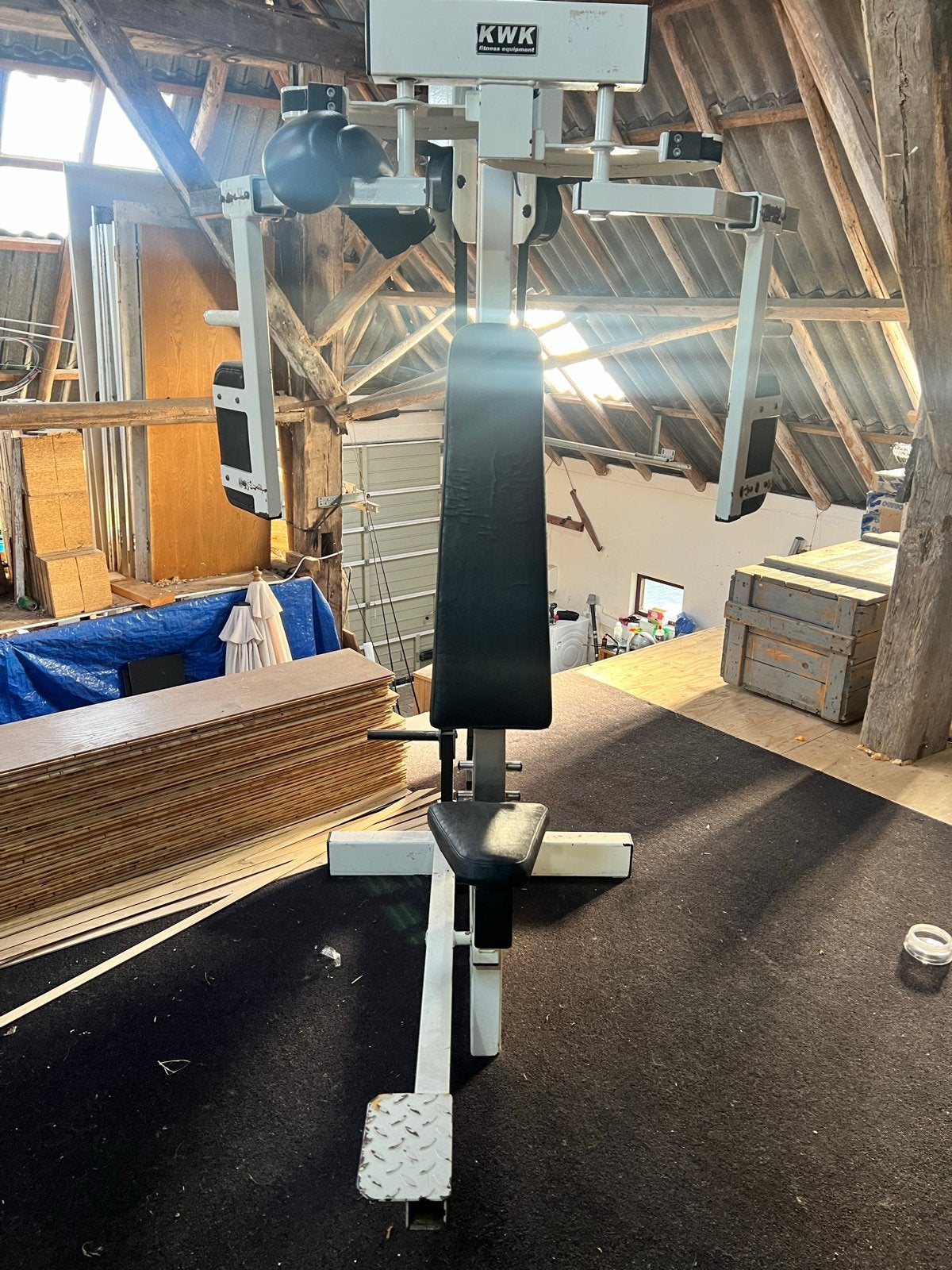 GRATIS DIVERSE FITNESS APPARATUUR, Ophalen, Gebruikt, Metaal, Borst