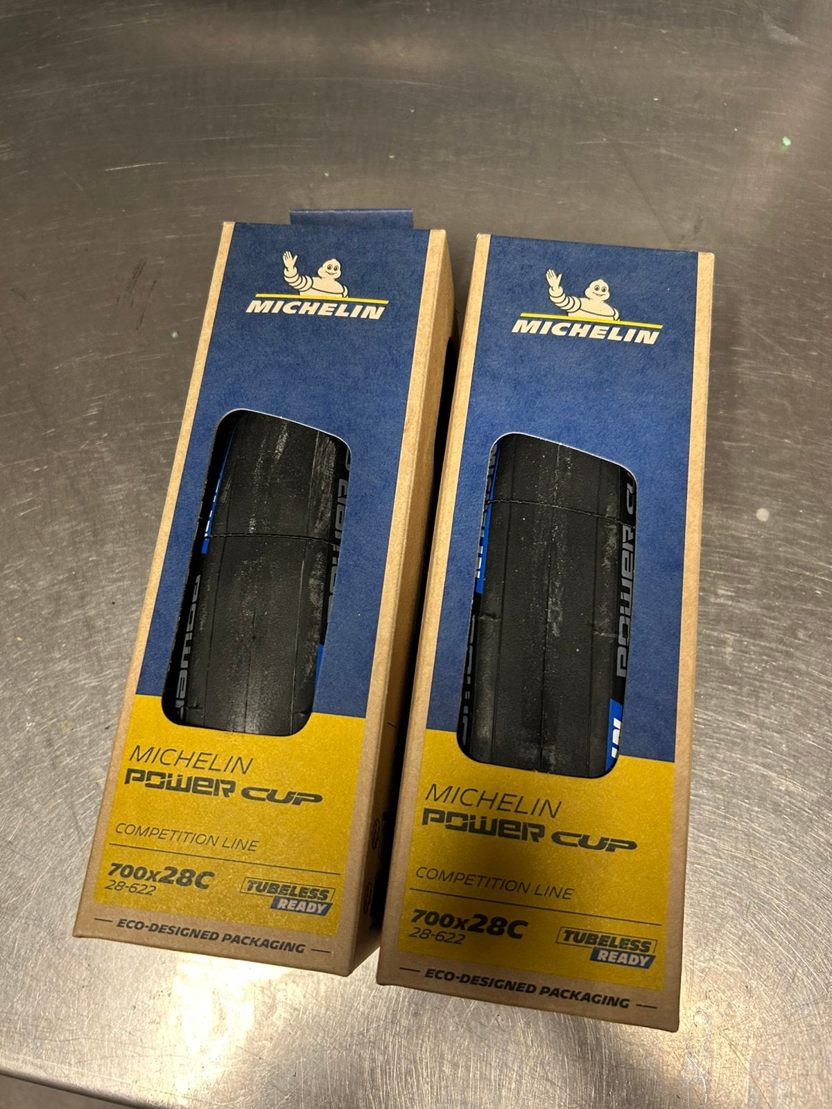 2x Michelin Power Cup TLR racefiets band, Ophalen of Verzenden, Zo goed als nieuw, Racefiets, Band