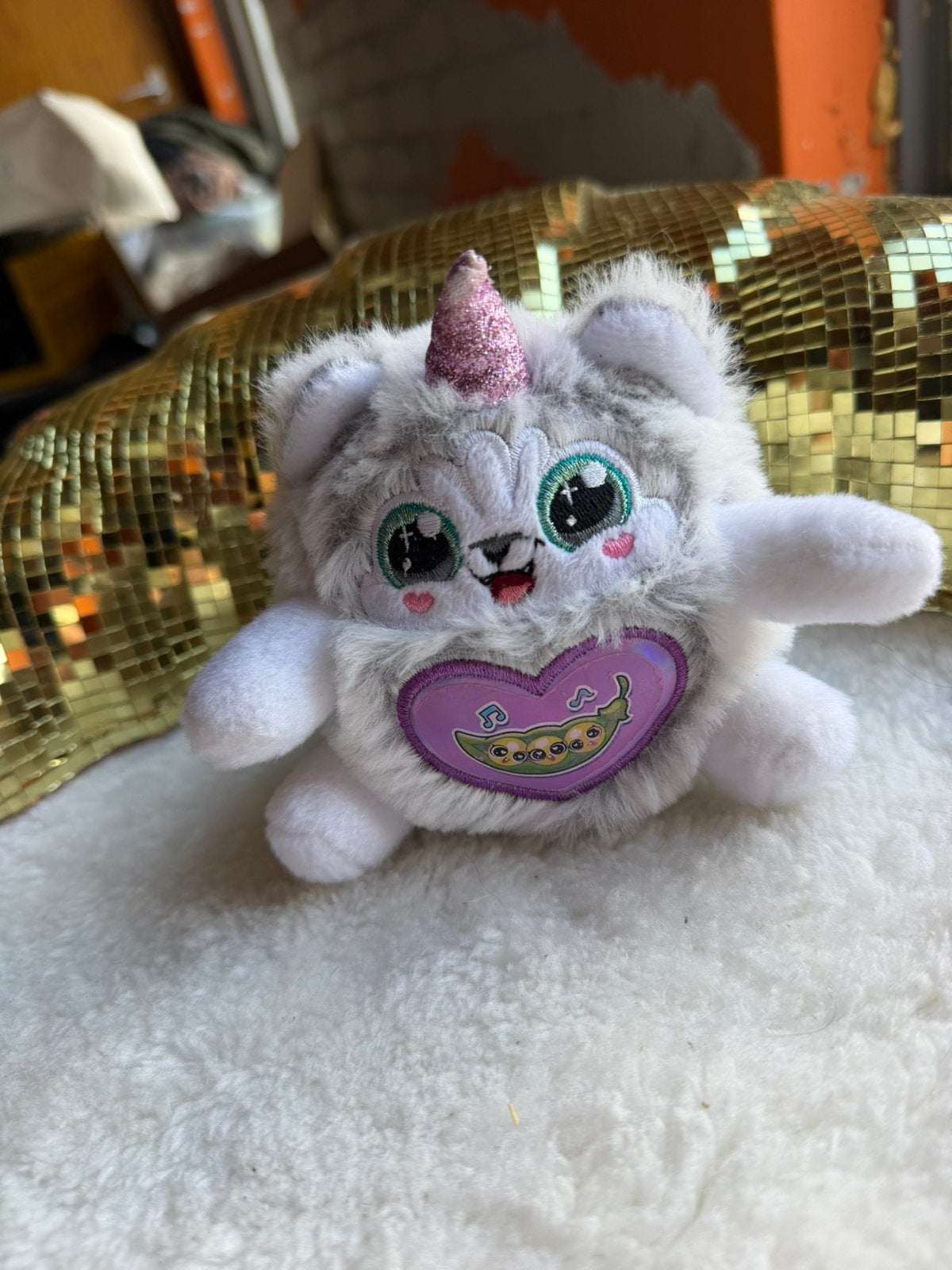 ZURU Rainbocorns Puppycorn, knuffel., Ophalen of Verzenden, Zo goed als nieuw, Overige typen