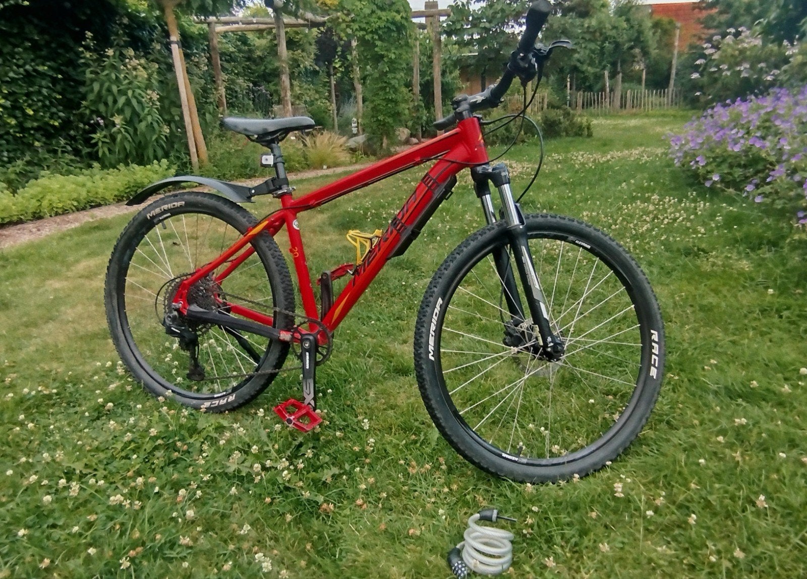 Medrida mountainbike met accessoires, Fietsen en Brommers, Fietsen | Mountainbikes en ATB, Gebruikt, Hardtail, Heren, Merida