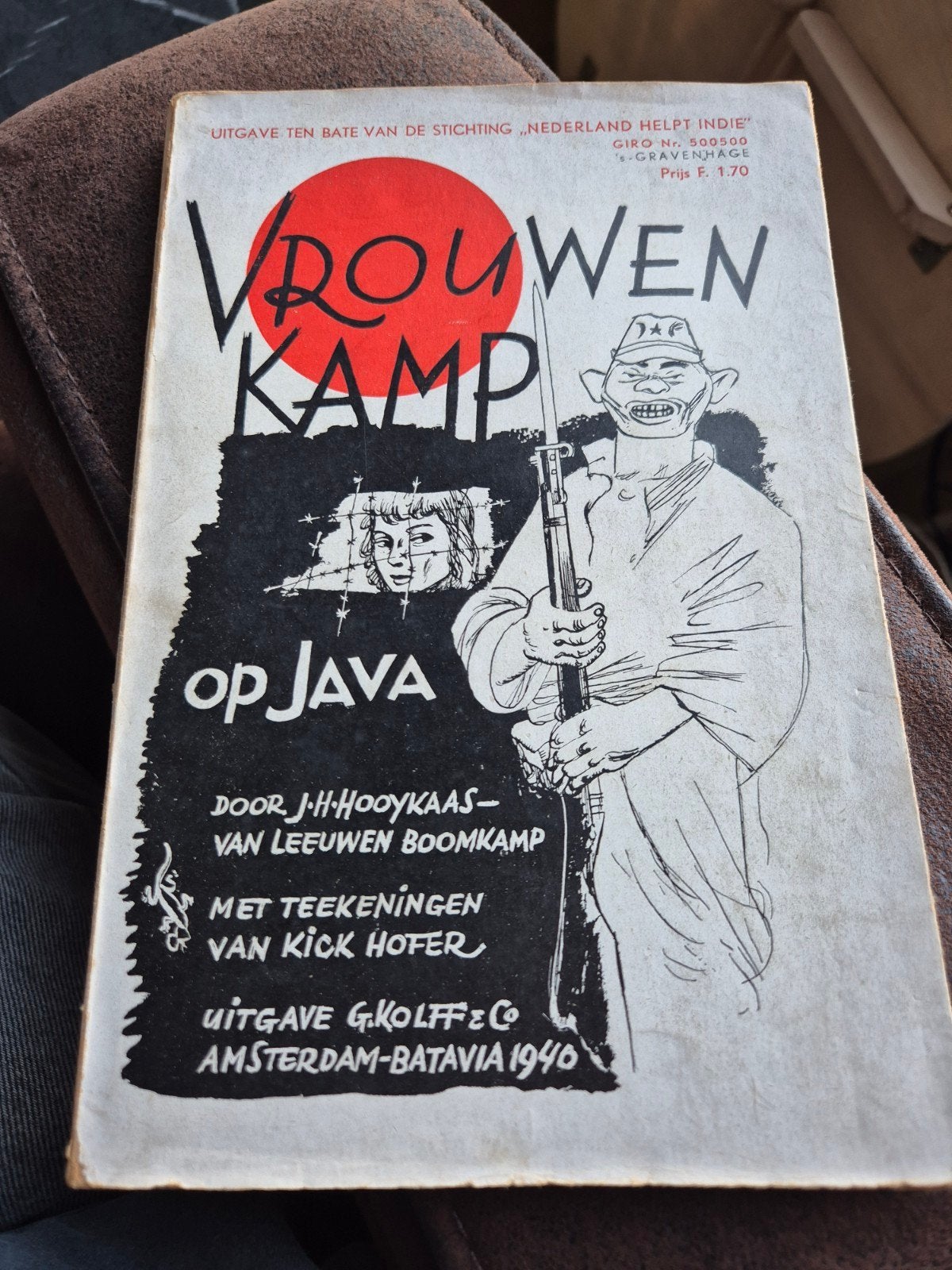 Vrouwenkamp op Java - J.H. Hooykaas - WO2, J.H. Hooykaas van Leeuwen Boomkamp, Overige onderwerpen, Ophalen, Tweede Wereldoorlog