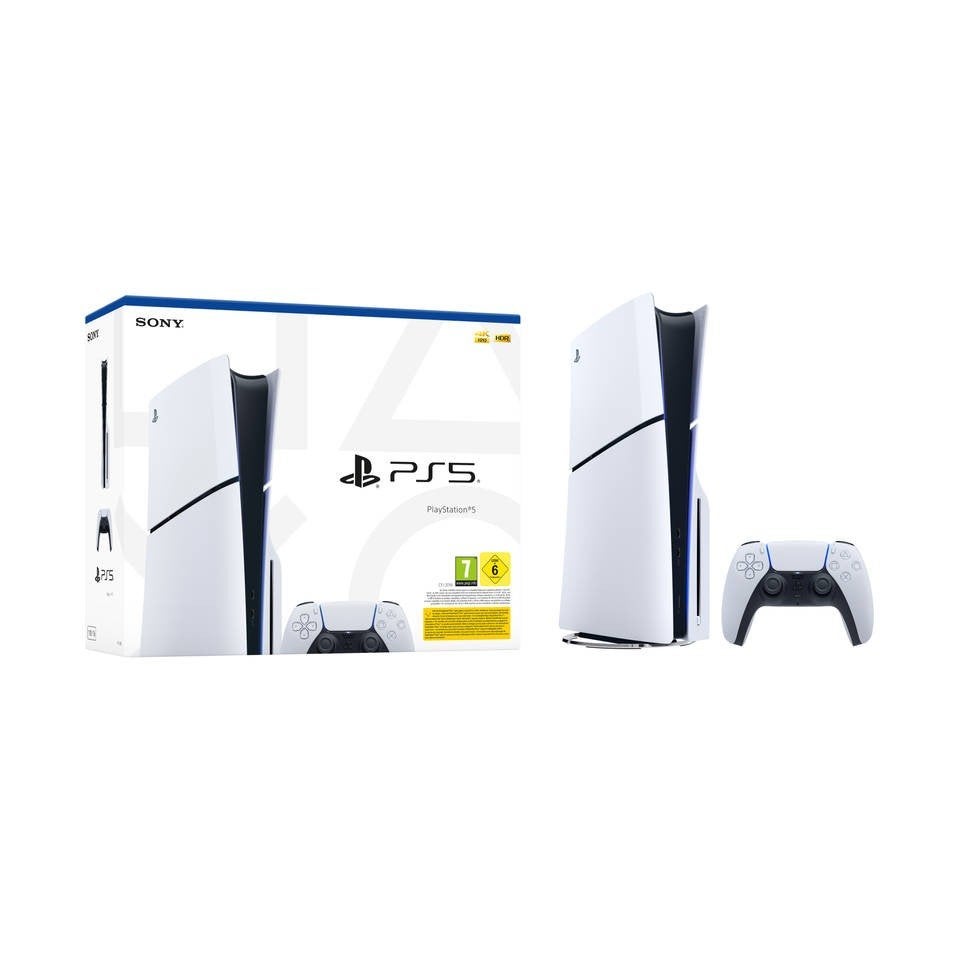 ps5 slim bieden zo goed als nieuw, Spelcomputers en Games, Spelcomputers | Sony PlayStation 5, Ophalen of Verzenden, Zo goed als nieuw