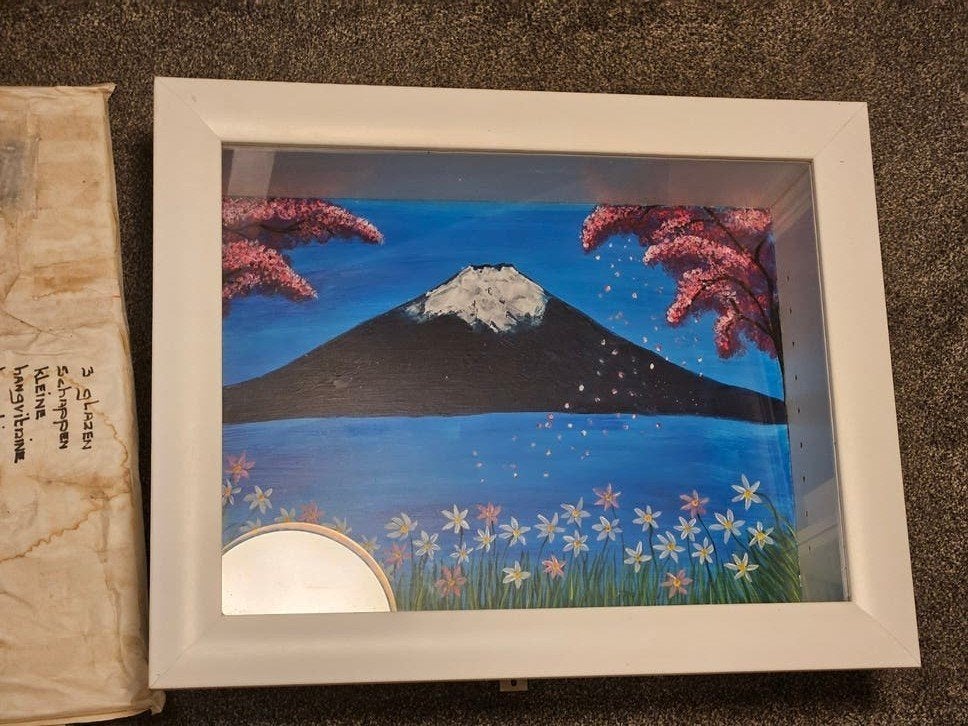 Witte vitrinekast voor aan de muur met extra glazen platen, Ophalen, Minder dan 50 cm, Minder dan 25 cm, Minder dan 100 cm