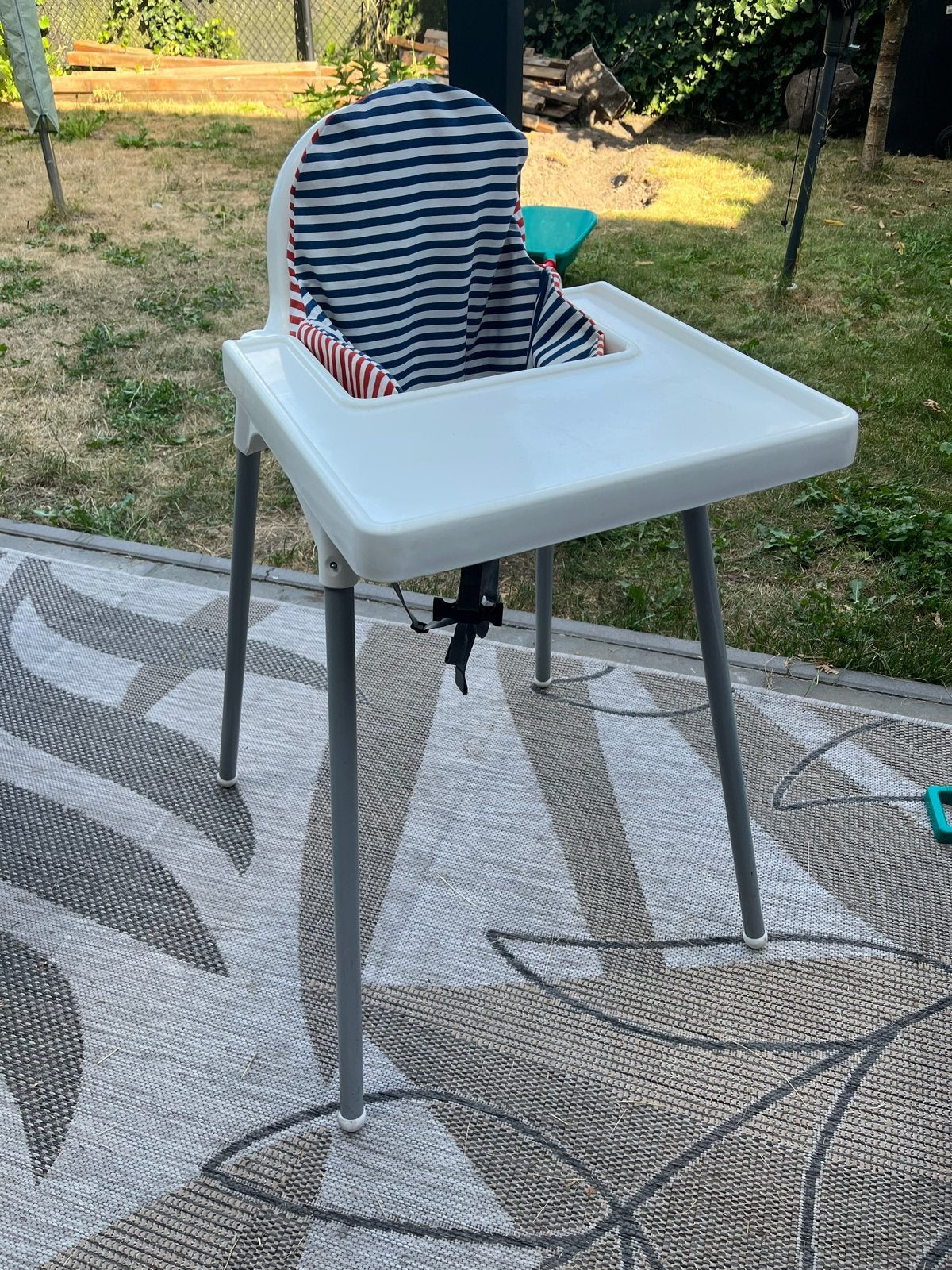 IKEA Antilop kinderstoel met kussen, Ophalen, Gebruikt, Overige typen, Gordel(s)