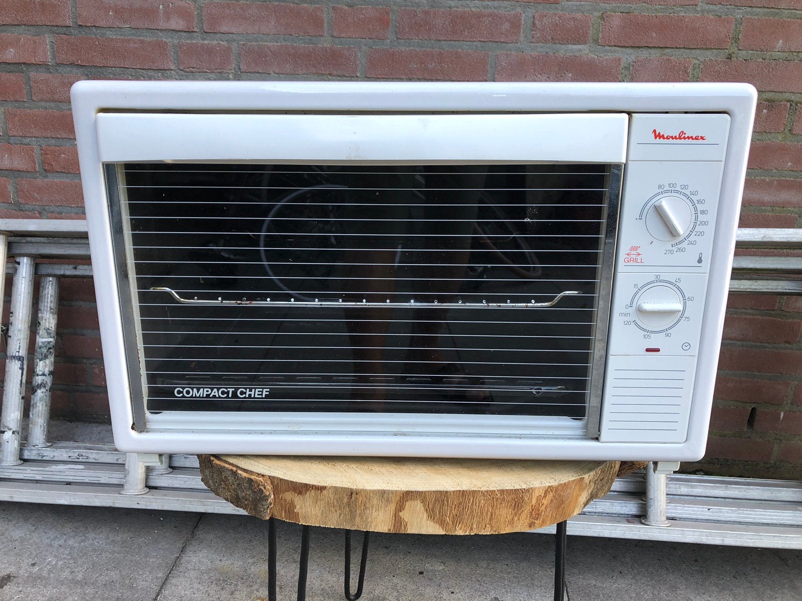 gratis moulinex gril bakoven voor netje bier als beloning, Minder dan 45 cm, Gebruikt, Ophalen of Verzenden, Oven met grill
