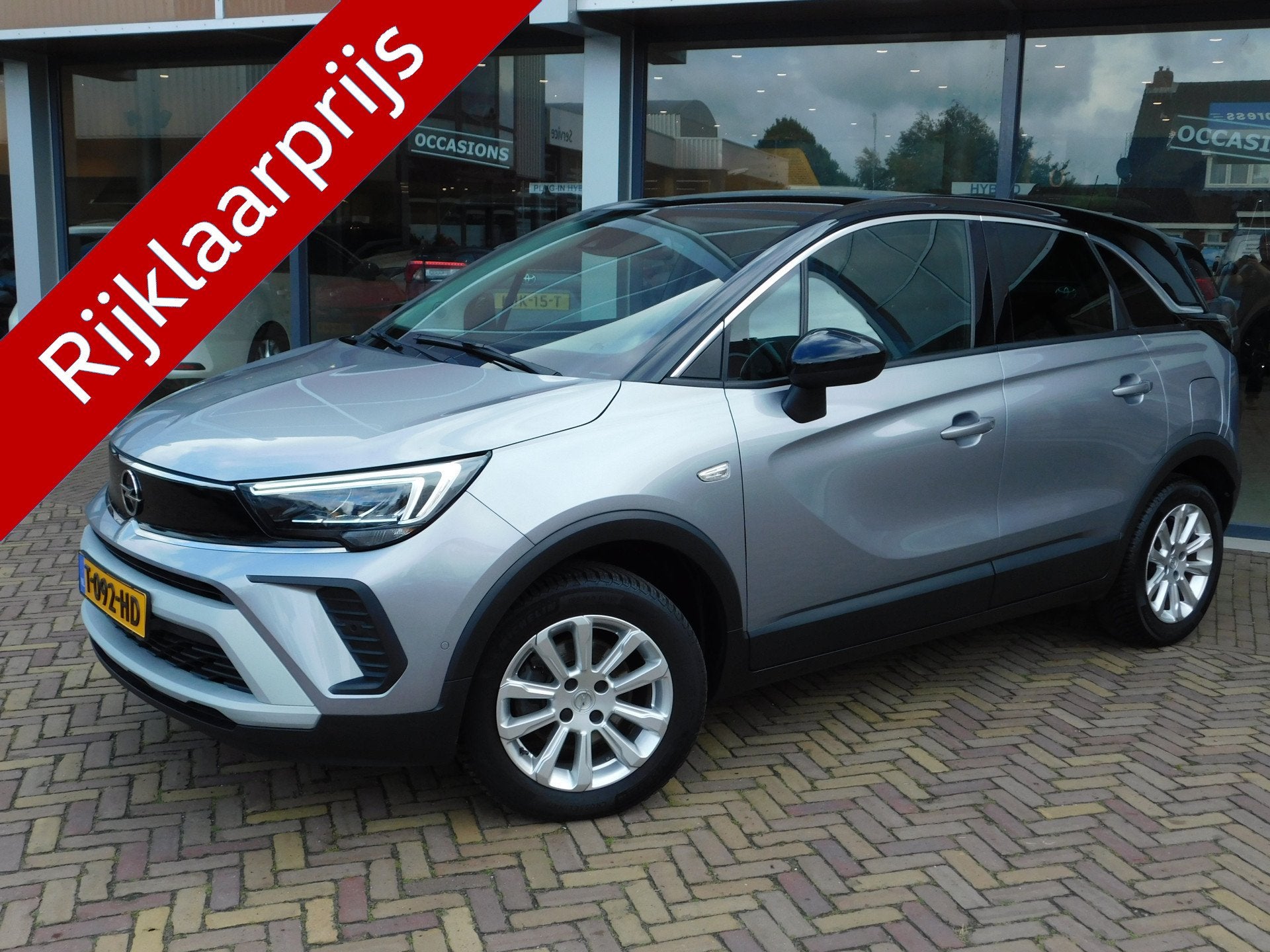 Opel Crossland 1.2 Turbo Elegance | Met nieuwe riem | Trekha, Auto's, 12 maanden, 840 kg, Gebruikt, Euro 6