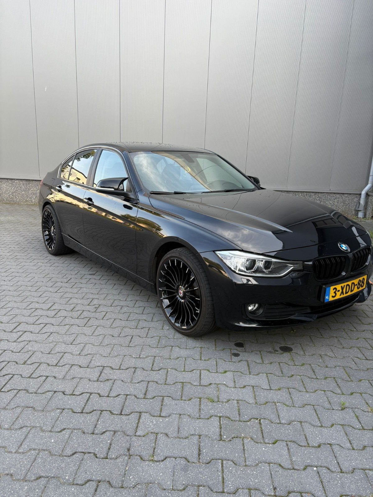 BMW 3-Serie 1.6 316I AUT 2014 Zwart, Automaat, 4 cilinders, Zwart, Origineel Nederlands