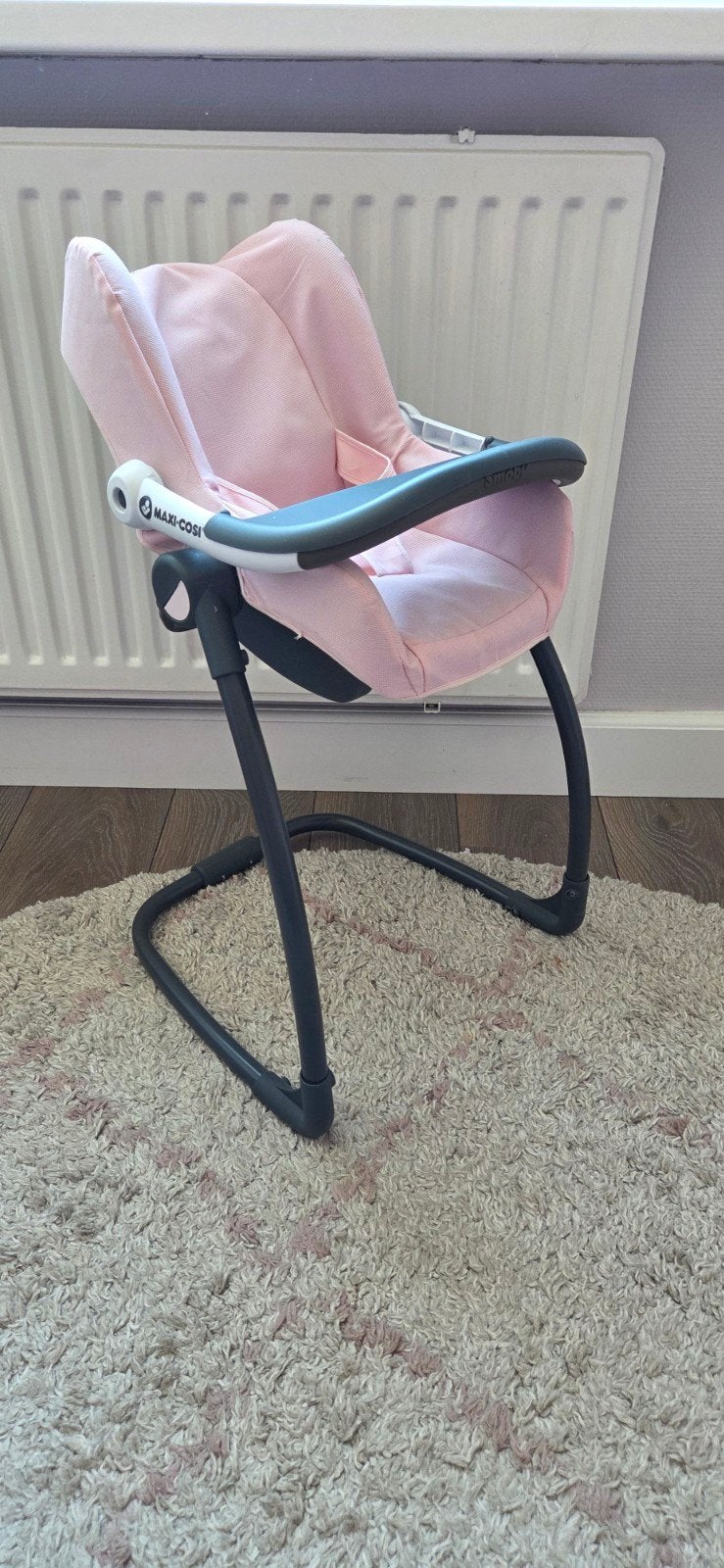 Maxi-Cosi 3-in-1 kinderstoel, wipstoel en autostoel roze, Ophalen, Gebruikt, Overige typen, Gordel(s)